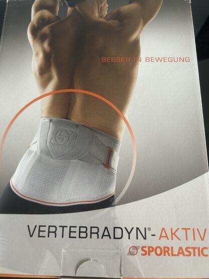 NEU OVP Sporlastic Rückenbandage Vertebradyn Aktiv Gr. XXL LWS Orthese zur Stabilisierung – Bild 3