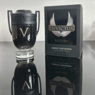 Paco Rabanne INVICTUS 100ml LEER mit Verpackung Schachtel Box Deko