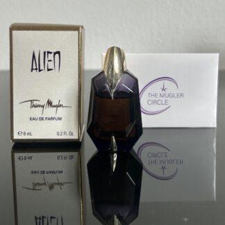 ALIEN Edp Thierry Mugler Geschenk Box 5ml Schachtel Karton Eu de Parfum