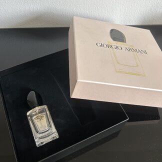 Giorgio Armani Si Flakon 30ml LEER mit Verpackung Schachtel Box Deko 20cm