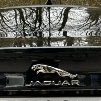 NEU Jaguar SET Emblem Heckdeckel Logo 18cm Heckemblem Rear Badge CHROM