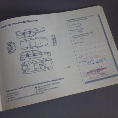 Opel Astra G Serviceheft Inspektionsheft Servicenachweis Serviceplan 83209km – Bild 2