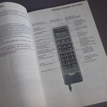 BMW Betriebsanleitung zum Autotelefon (GSM) IX-1994 Bedienungsanleitung – Bild 2