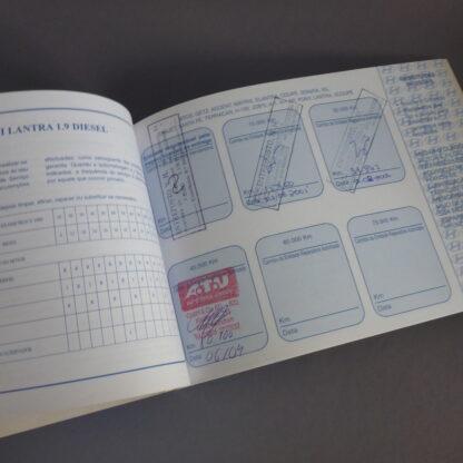 Hyundai Serviceheft Inspektionsheft Servicenachweis Serviceplan 45000km – Bild 2