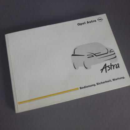 Opel Astra G ab 1999 Betriebsanleitung Bedienungsanleitung Handbuch