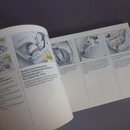Opel Astra G ab 1999 Betriebsanleitung Bedienungsanleitung Handbuch – Bild 2