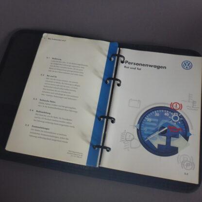 Original VW Golf 4 IV 1J Bordmappe für Serviceheft Bedienungsanleitung – Bild 3