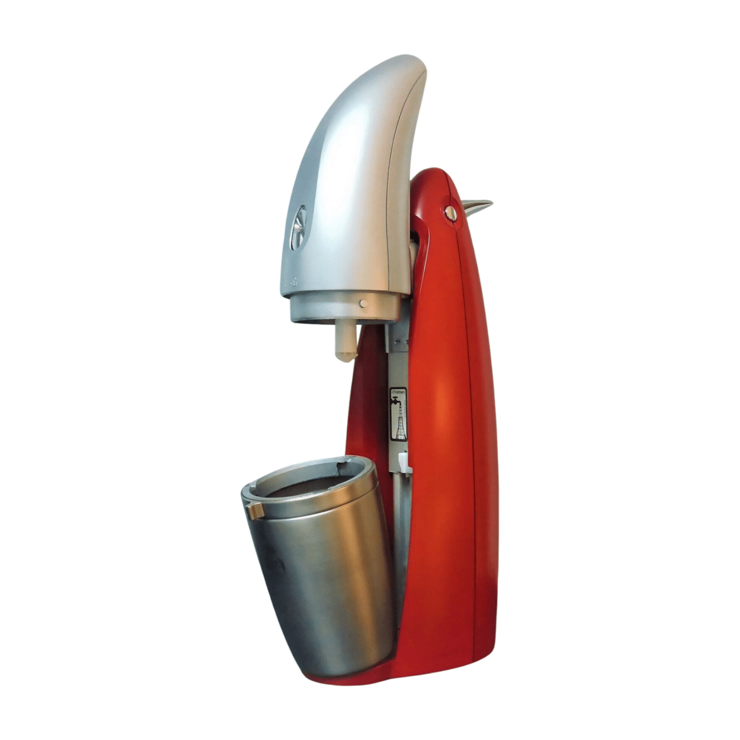 SodaStream Penguin ROT/SILBER sehr selten RED matt EDITION Original SodaClub – Bild 9