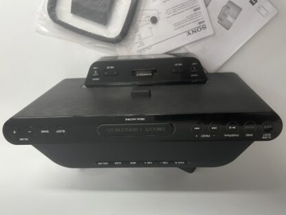 Sony Dream Machine ICF-DS15iP mit Bedienungsanleitung Ladestation 30-Pin Wecker – Bild 4