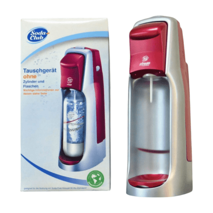 SodaStream JET / Stream - rot/silber Wassersprudler Soda-Club