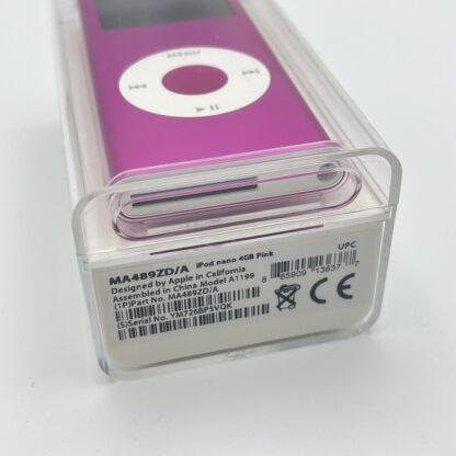 iPod nano 4GB pink MA489ZD/A 2. Generation OVP NEU NEW sealed – Bild 4