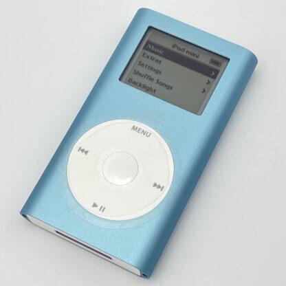 iPod mini 4GB blau, blue M9436LL 1. Generation NEU unbenutzt Sammlerstück – Bild 3