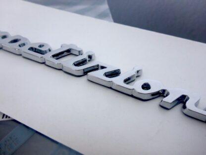 Abarth COMPETIZIONE Tributo ORIGINAL Emblem NEU Logo Schriftzug Aufkleber – Bild 3
