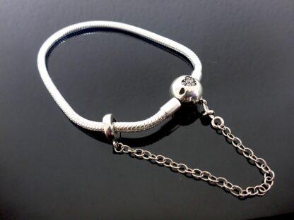 NEU 19cm forever Familie silber Kugelverschluss S925 Armband für Charms – Bild 5