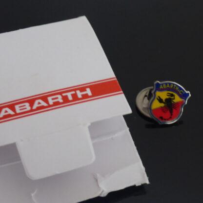 neu PIN 15mm ORIGINAL ABARTH Fiat OVP Emblem Logo Schild neu – Bild 2
