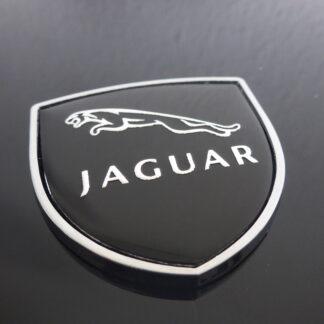 1x neu Jaguar Collection Schild Emblem Logo 4cm x 4cm glänzend Aufkleber