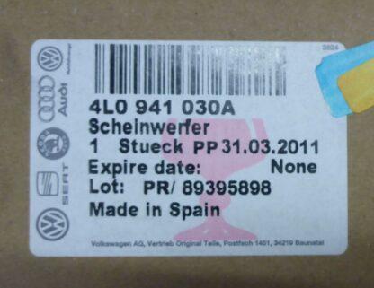neu ORIGINAL AUDI 4L0941030A OVP 4LB Q7 Bi-Xenon – Bild 7
