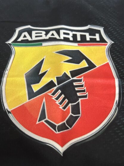 ABARTH Kissenbezug 30cm x 30cm mit Logo Emblem schwarz Auto Kissen – Bild 6