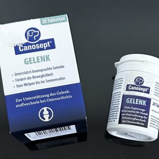Canosept GELENK Tabletten 20x für Hunde Fördert Beweglichkeit Osteoarthritis