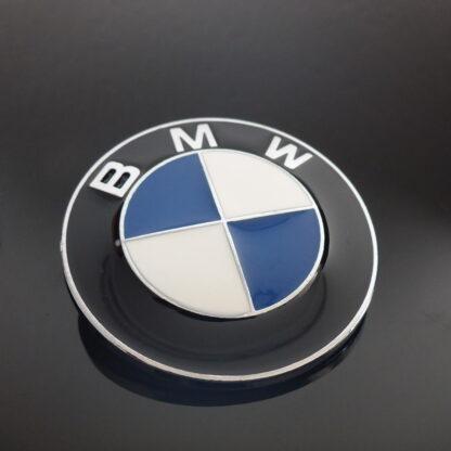 für BMW Teppich Emblem 4cm Chrom Metall Logo Schild Emblem