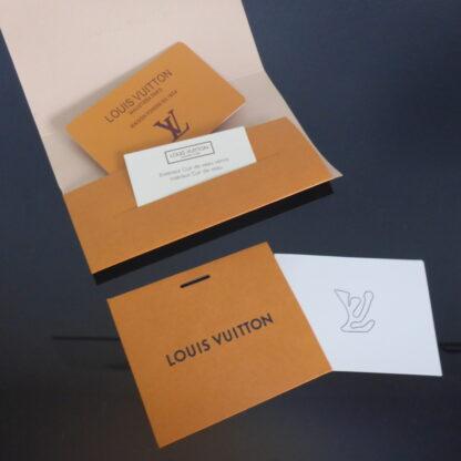 LV Geschenkkarte Karte Gutschein Kuvert Louis Vuitton 13,5x9cm Geschenkkarte
