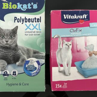 27x Katzentoiletten Beutel Hygienebeutel Katze Müllbeutel für Katzenstreu