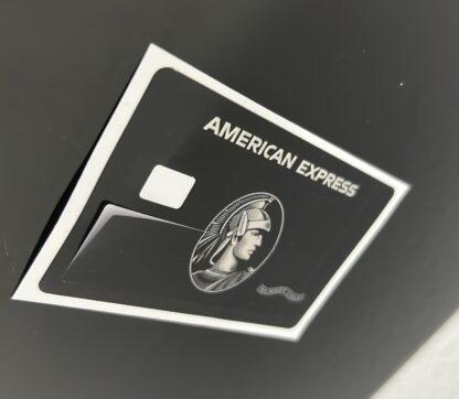 1x American Express BLACK Aufkleber für Kreditkarten Karten Amex – Bild 3