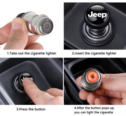 neu OVP JEEP Zigarettenanzünder Auto Lighter passt bei vielen Modellen – Bild 4