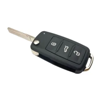 Für VW Schlüssel 3-Tasten 434 MHz – mit ID48 Chip – 5K0837202AD für Golf Polo Jetta T5