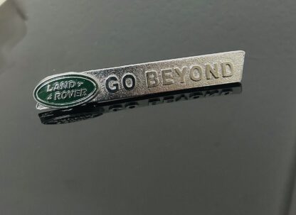 Land Rover Emblem 9,5cm Metall Schriftzug Logo CHROM – Bild 5