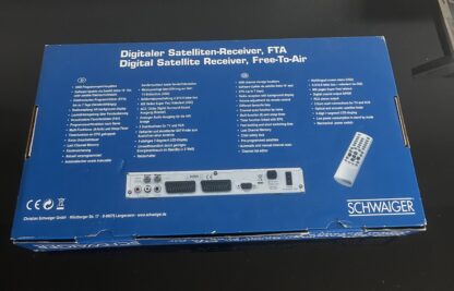 NEU Digitaler Sat Receiver Schwaiger DSR430 Digital Twin Tuner HDMI SCART – Bild 3