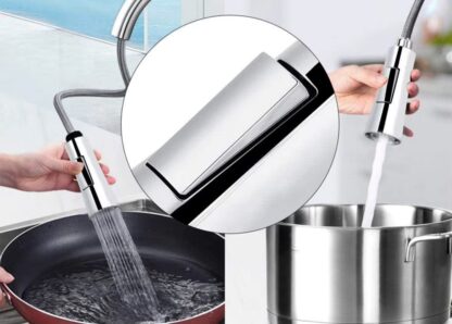 Brausekopf Küchenarmatur Geschirrbrause Ersatzkopf Wasserhahn Aufsatz Spülbrause – Bild 4