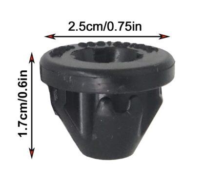4x Kugelpfanne Gummi Motorabdeckung Gummitülle Puffer Befestigung VW UP 07C133588 – Bild 4
