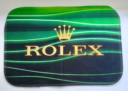 NEU DEKO Teppich Läufer Unterlage Rolex 59cm x 40cm selten
