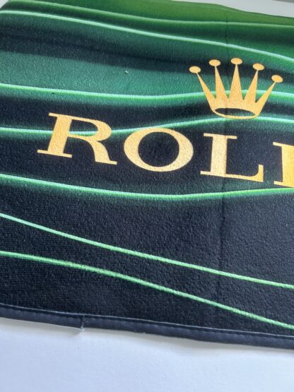 NEU DEKO Teppich Läufer Unterlage Rolex 59cm x 40cm selten – Bild 2