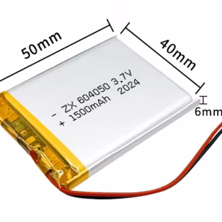 NEU Accu 3.7V 1500mAh 5.55Wh Batterie Akku Polymer-Lithium