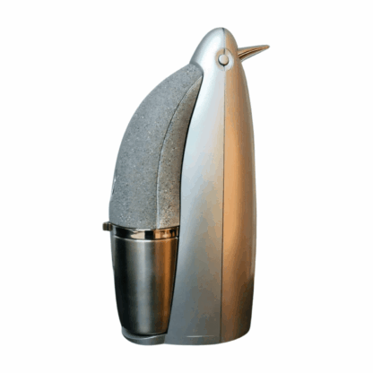 SodaStream Penguin SILBERSTONE sehr selten EDITION Original SodaClub Steinfarbe – Bild 4