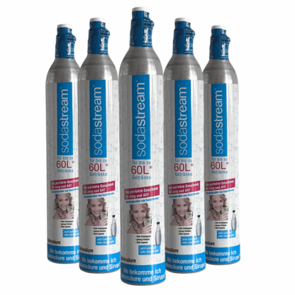 SodaStream CO2 Zylinder 425g Kohlensäure für ca. 60L