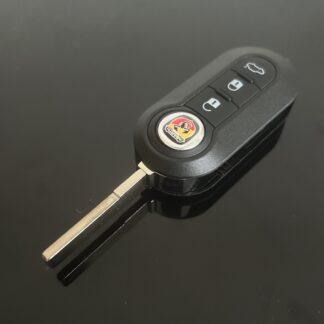 NEU ABARTH 500 Funkschlüssel incl. ELEKTRONIK Autoschlüssel Fahrzeug Schlüssel Fernbedienung