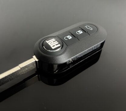 1x FIAT 500 Funkschlüssel LOGO Batterie Autoschlüssel Fahrzeugschlüssel Schlüssel Fernbedienung – Bild 2