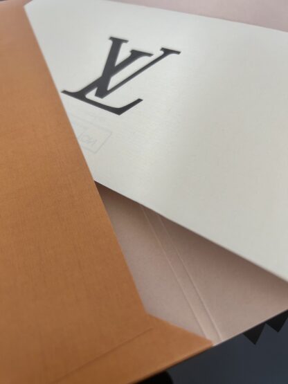 LV Geschenkkarte mit BRIEFPAPIER Karte ORIGINAL Gutschein Kuvert Louis Vuitton 22,5x12cm – Bild 6