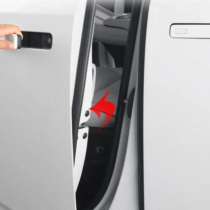 2x Abarth Türgummi Schlossgummi Dichtung links und rechts Abdeckung Schutz – Bild 8