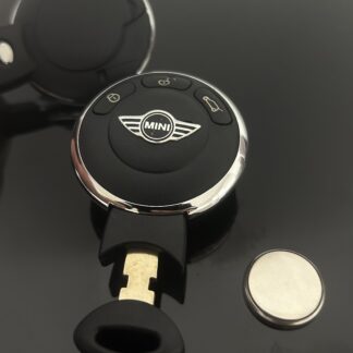 MINI original Schlüsselgehäuse + Logo Emblem Schlüssel Rohling BMW R56 R57 R58 Cabrio R60 R61 Clubman Countryman