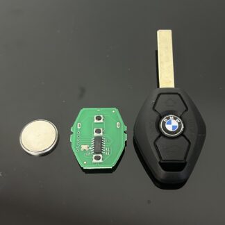 NEU Schlüsselgehäuse 3 Tasten + ELEKTRONIK BMW Z3 Z4 X3 X5 M5 325i E38 E39 E46