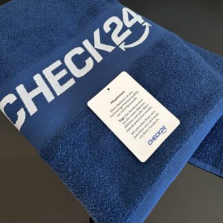 1x CHECK24 Strand Bade Sauna Handtuch NEU Badetuch Strandlacken 70x140cm