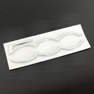 NEU original Abarth Fiat 500 Metall 7cm Emblem Logo Schriftzug Patch Schild