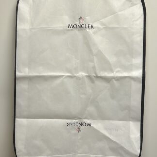 3x Kleidersack Staubbeutel MONCLER 107x60 + 90x60cm weiß Anzug Reisesack