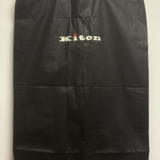 1x Kleidersack Staubbeutel KITON 107x60cm schwarz Anzug Reisesack Bag