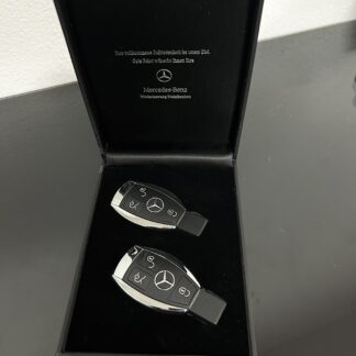 2x MERCEDES in BOX original Funkschl&uuml;ssel Geh&auml;use Autoschl&uuml;ssel Fahrzeugschl&uuml;ssel Schl&uuml;ssel Fernbedienung