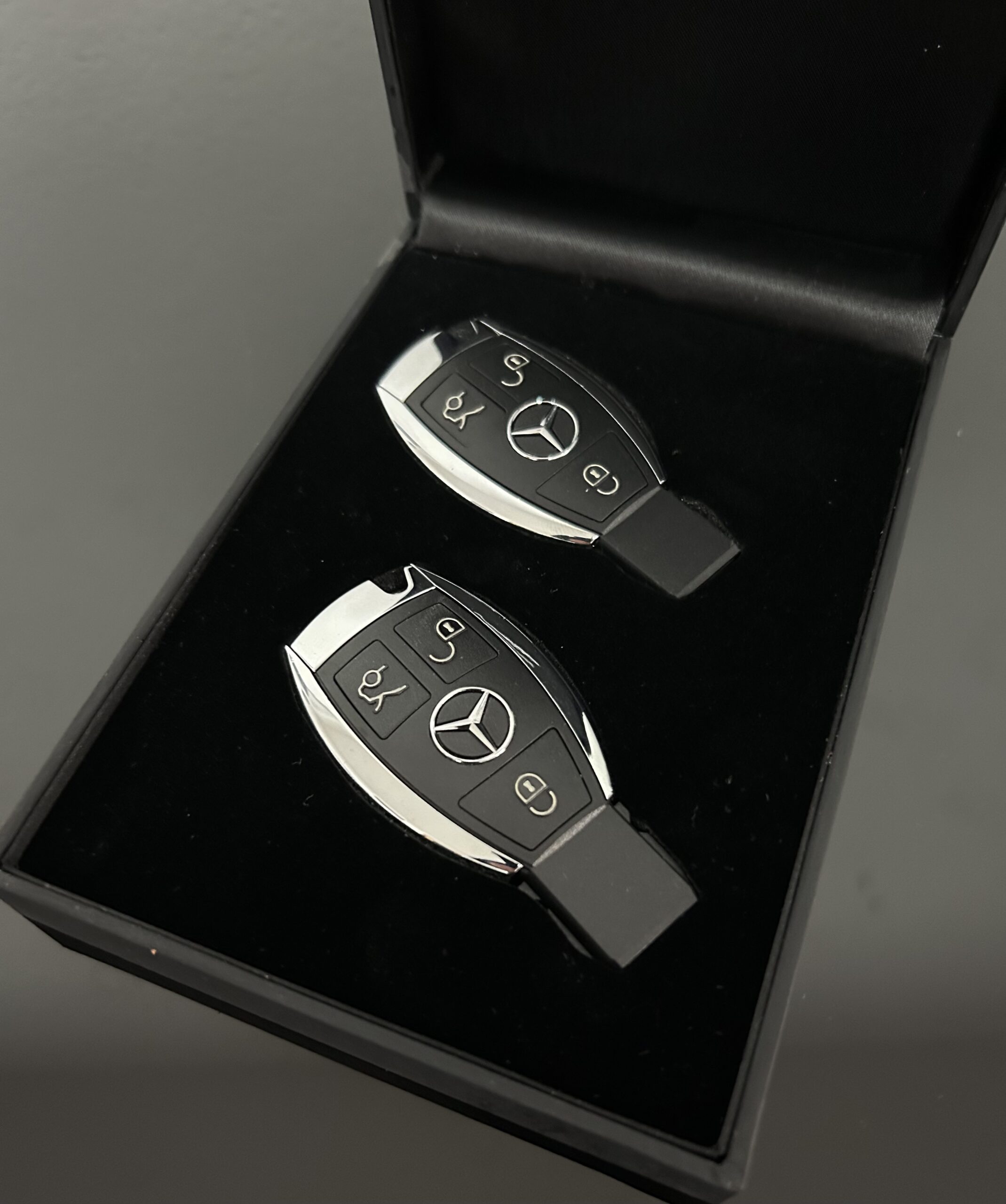 2x MERCEDES in BOX original Funkschlüssel Gehäuse Autoschlüssel Fahrzeugschlüssel Schlüssel Fernbedienung – Bild 6